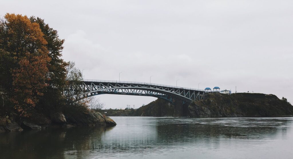 Architectural Bridge Photography In Daylight