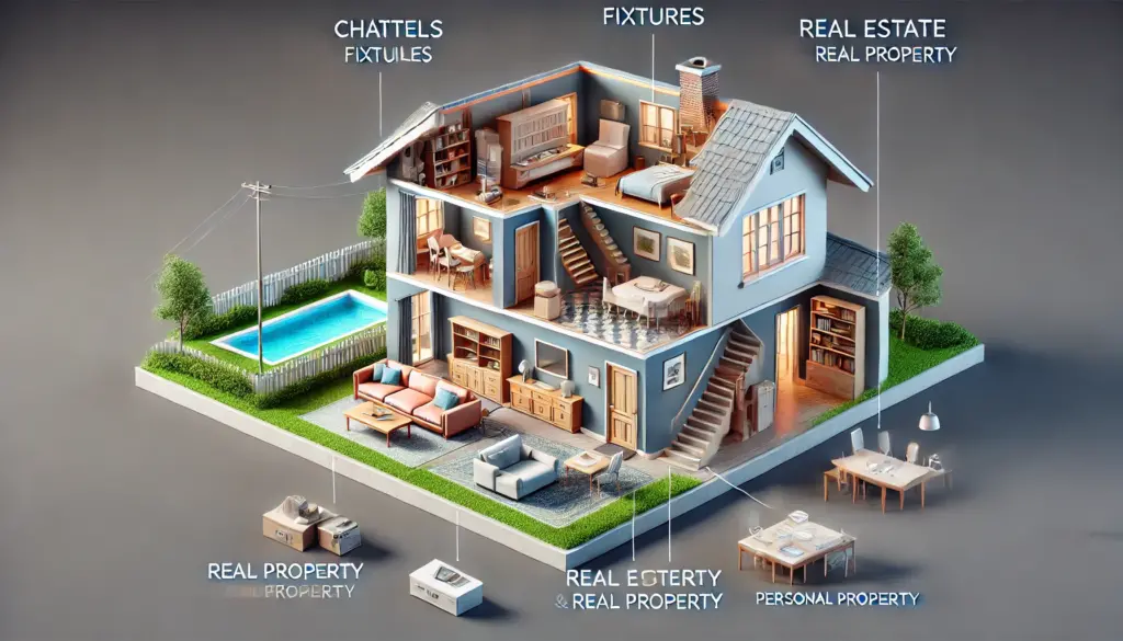 Understanding Chattels, Fixtures, Real Estate, Real Property, and Personal Property