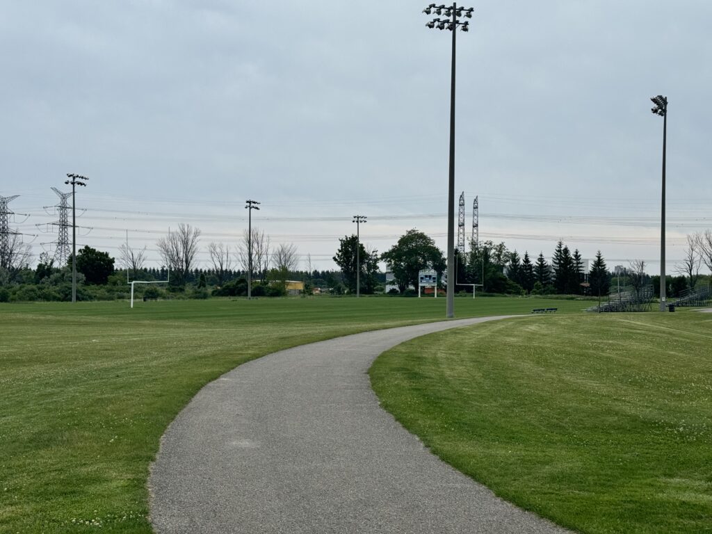 Clarington Fields Sidewalk